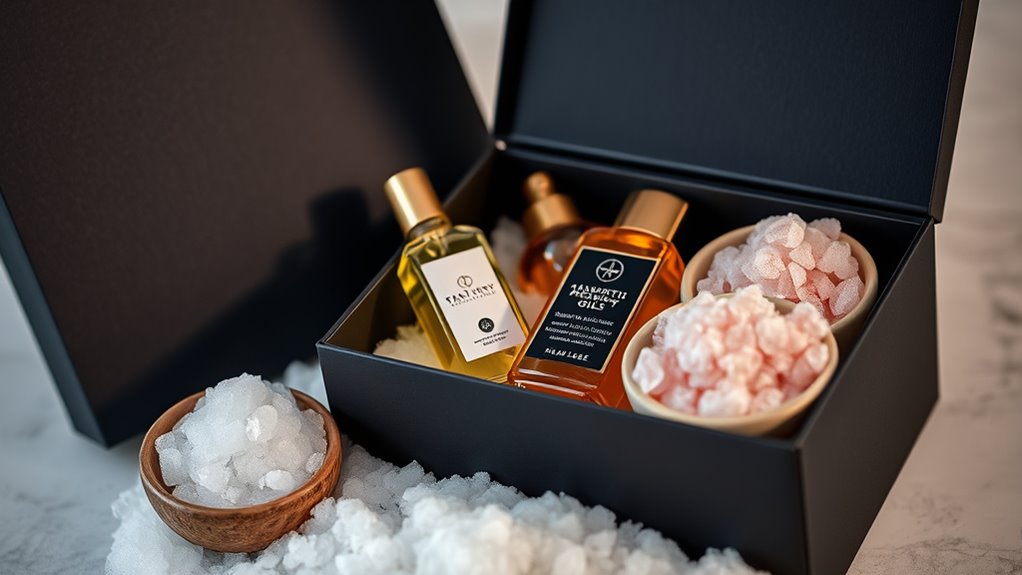 luxury ingredients fragrances presentation