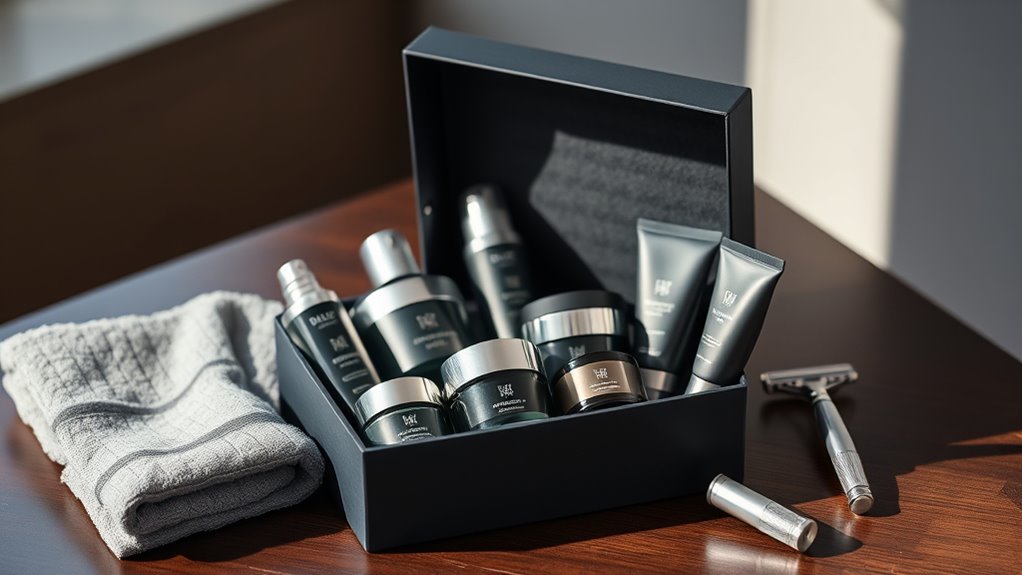 luxury men s skincare sets