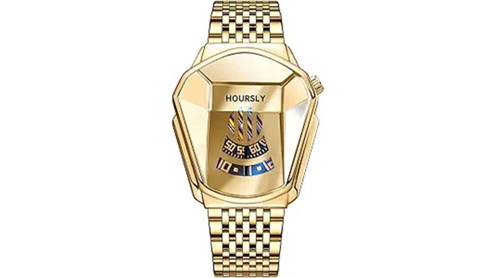 luxury men s steel watch