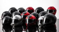 luxury motorcycle helmet collection