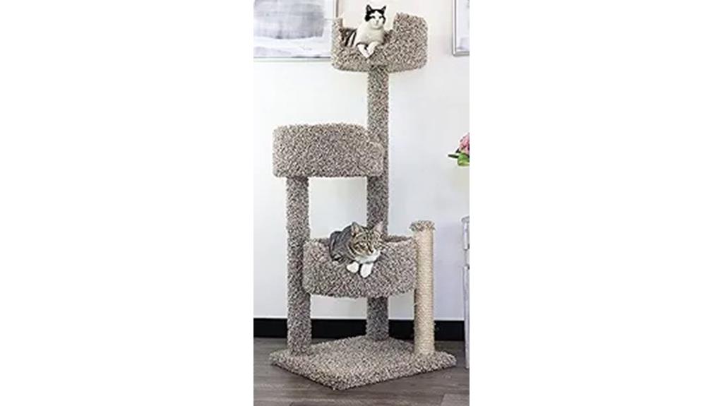 luxury multi level cat playhouse