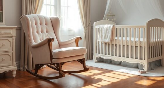 luxury nursery rocking chairs