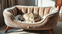 luxury orthopedic cat beds