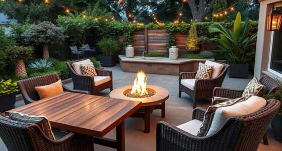 luxury outdoor furniture selections