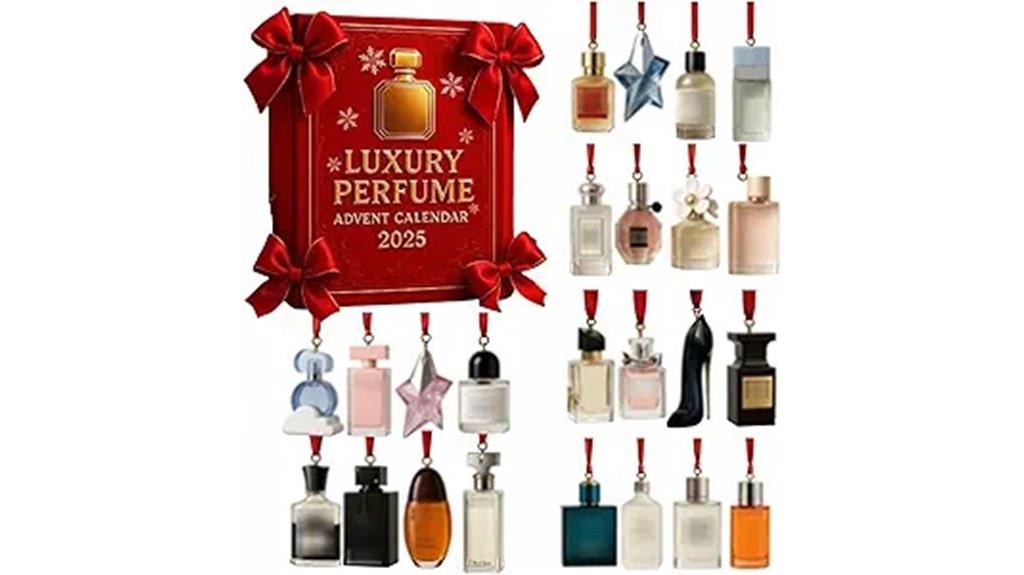 luxury perfume calendar 2025