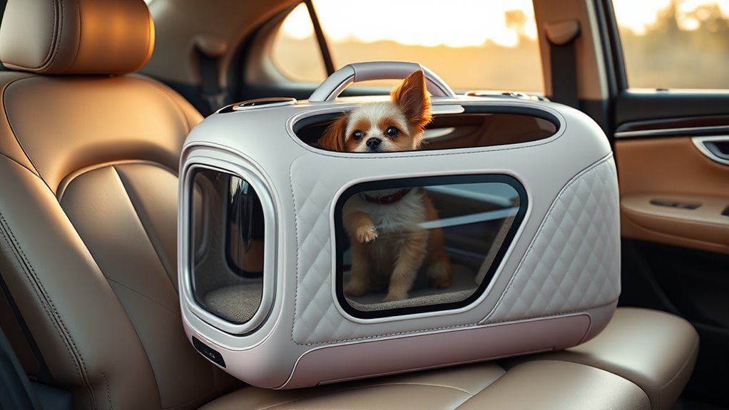 luxury pet travel carriers
