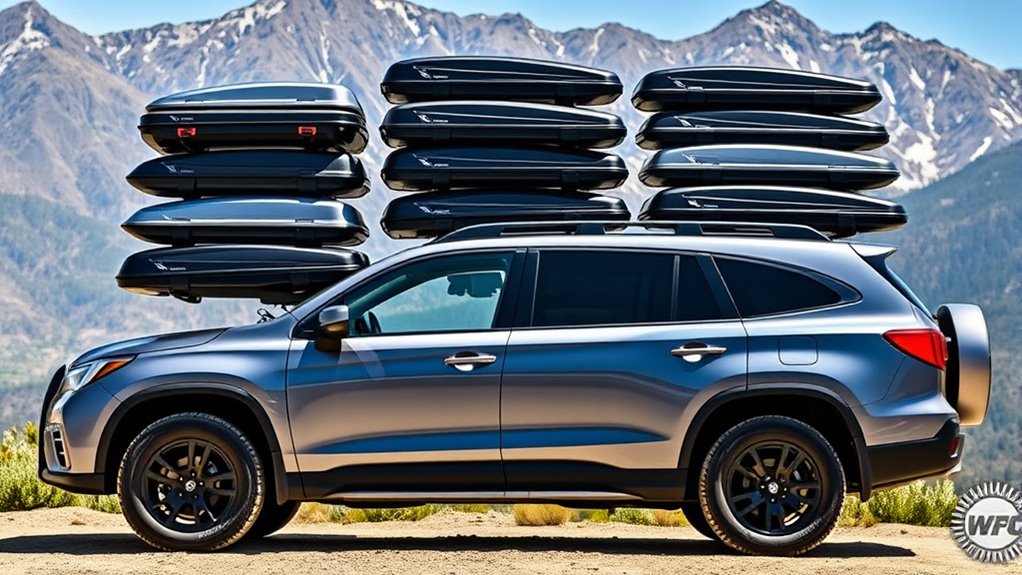 luxury roof cargo carriers