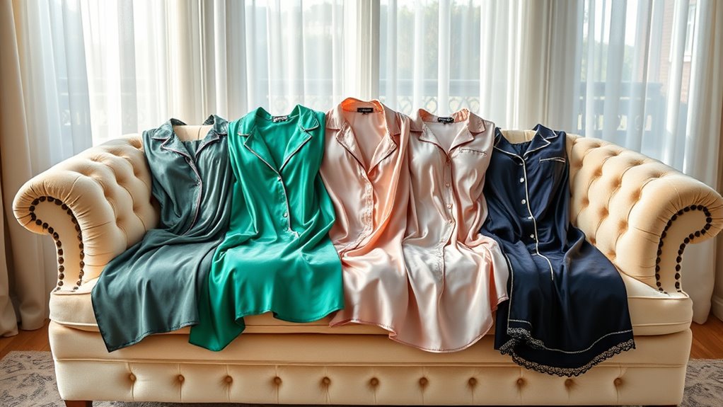 luxury silk sleepwear collections