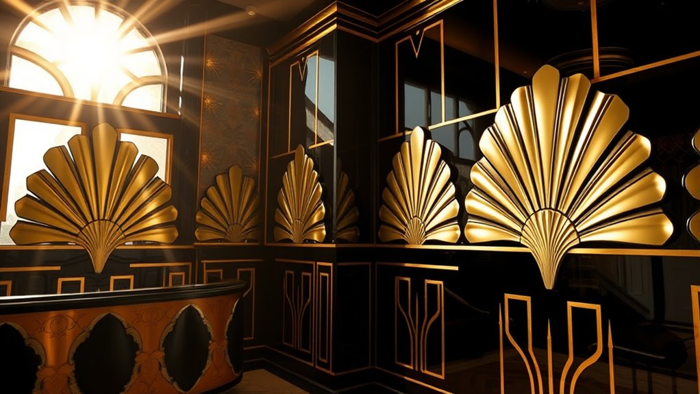 luxury textiles and chrome