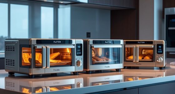 luxury toaster oven features