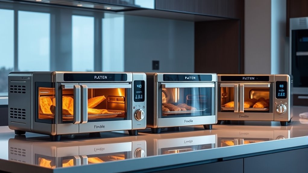 luxury toaster oven features