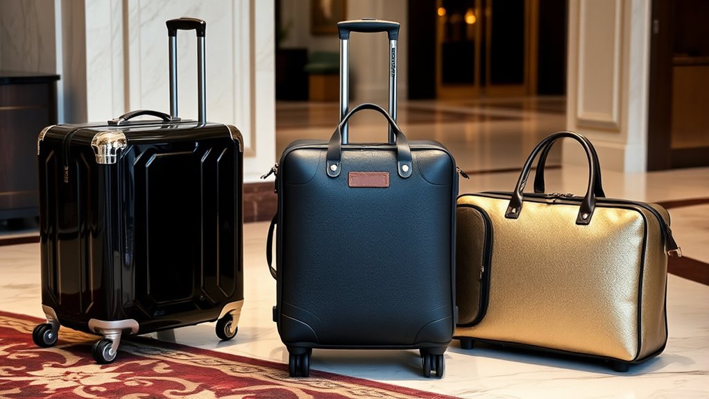 luxury travel luggage sets