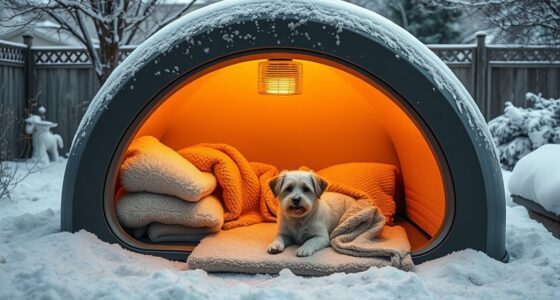 luxury warm outdoor pet houses
