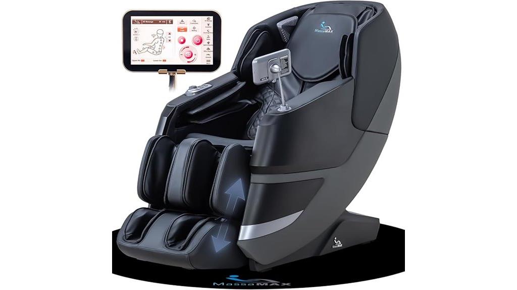 massaging 4d chair features