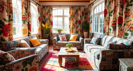 matching room wide prints