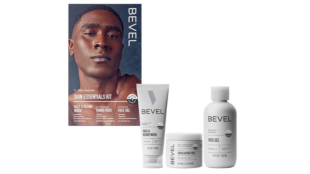 men s facial skincare set