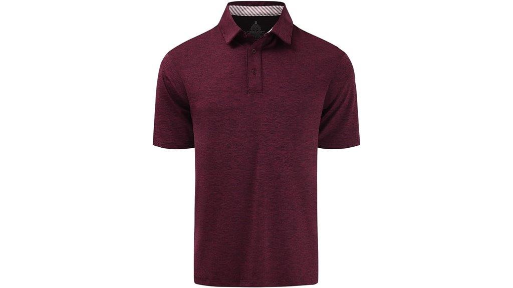 men s fast drying golf shirt