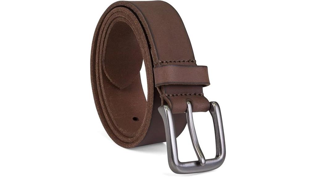 men s leather buckle belt