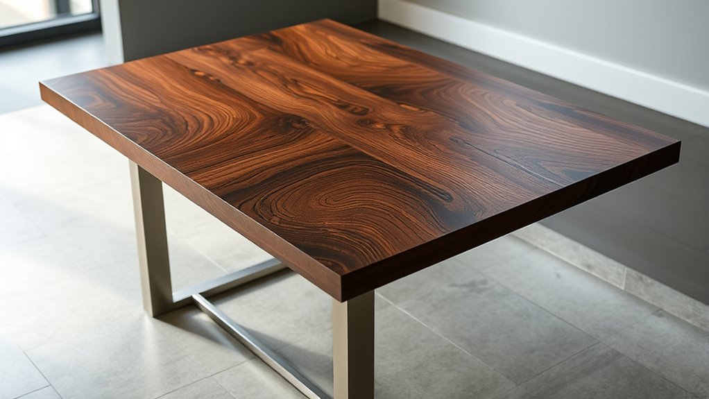 metal and wood combination