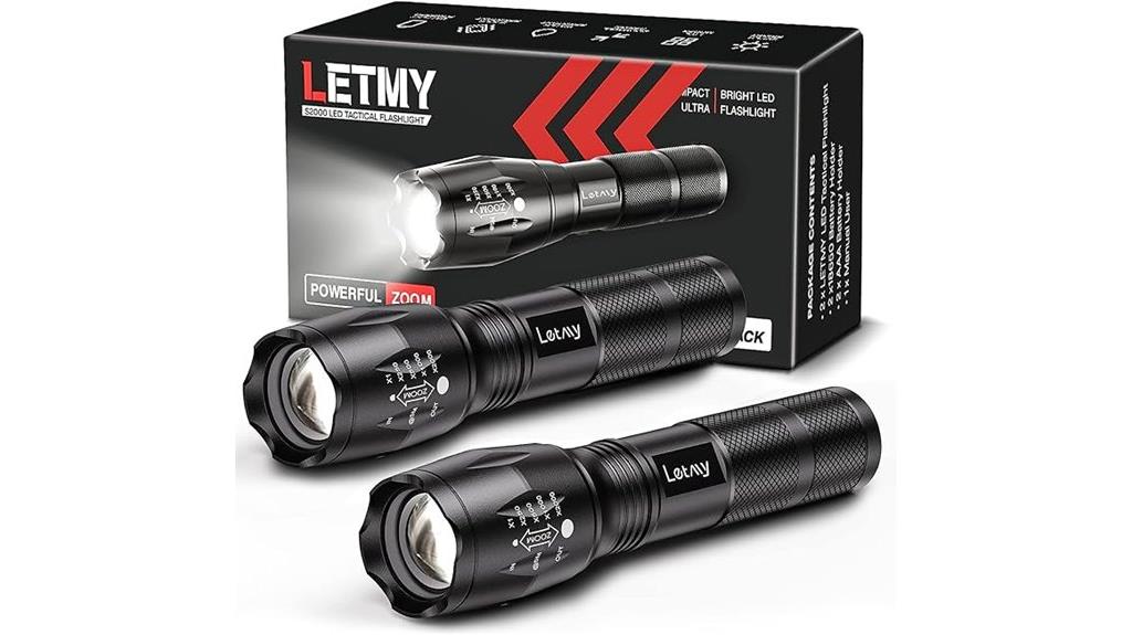 military grade dual flashlights