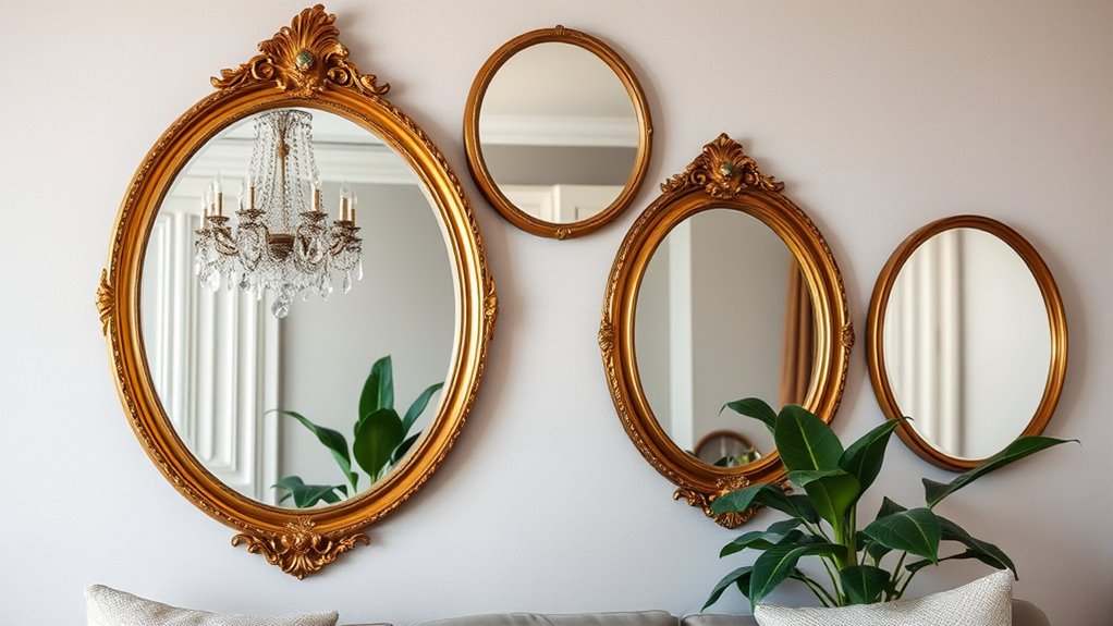 mirror placement and framing
