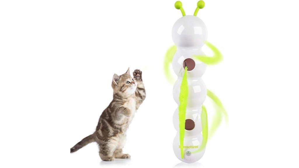 motion activated cat toy