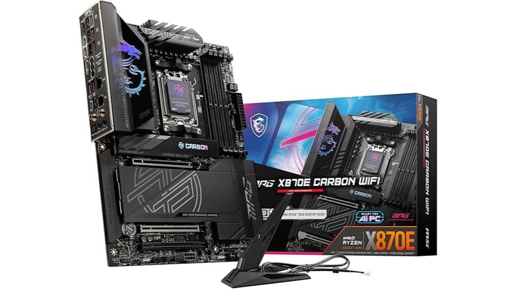 msi mpg x870e motherboard