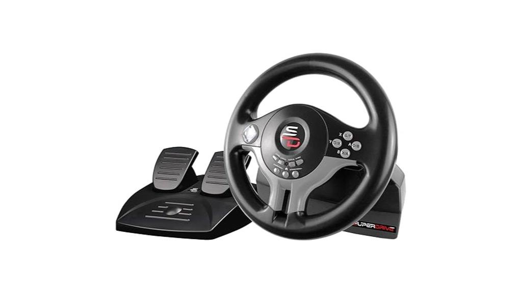 multiplatform racing wheel set