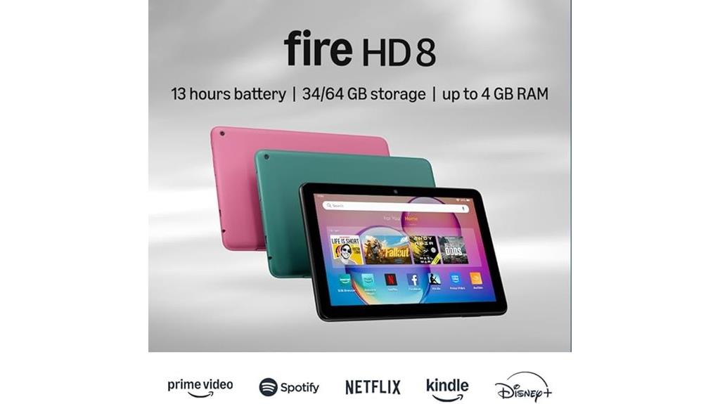 newest fire hd 8 tablet