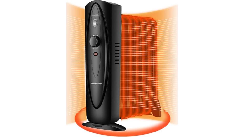 oil filled radiator with thermostat