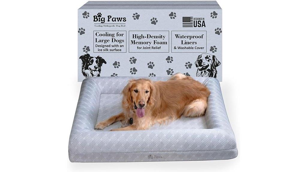 orthopedic bed for large dogs