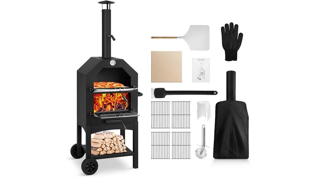 outdoor pizza oven kit