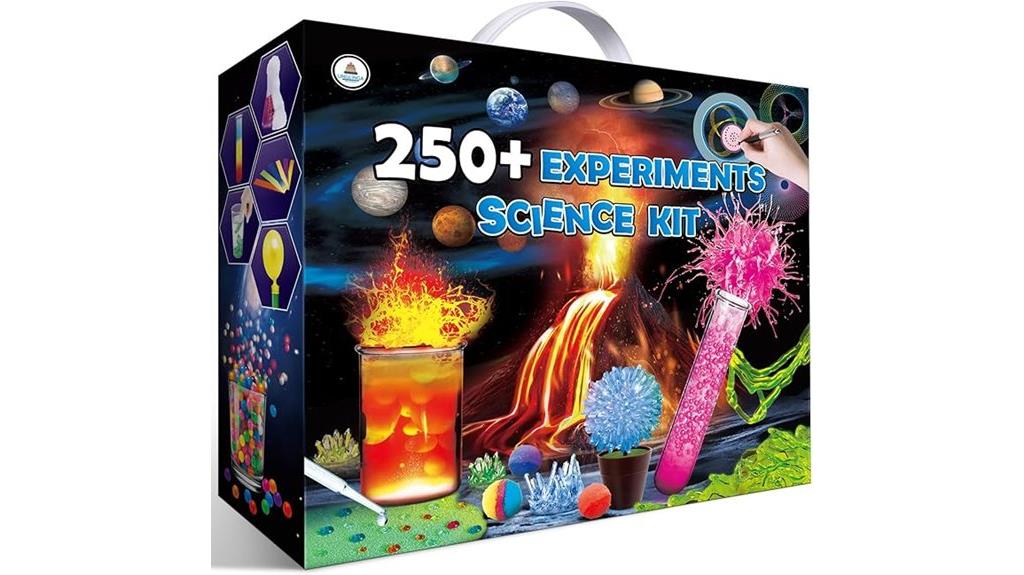 over 250 science kits