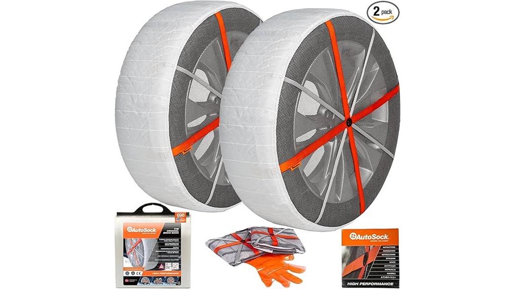 passenger snow tire socks