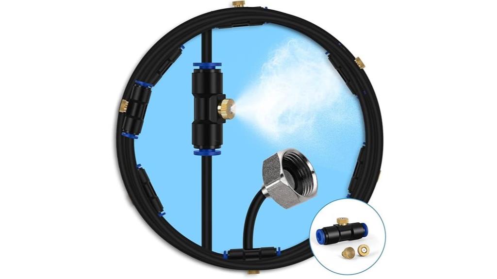 patio misting system kit