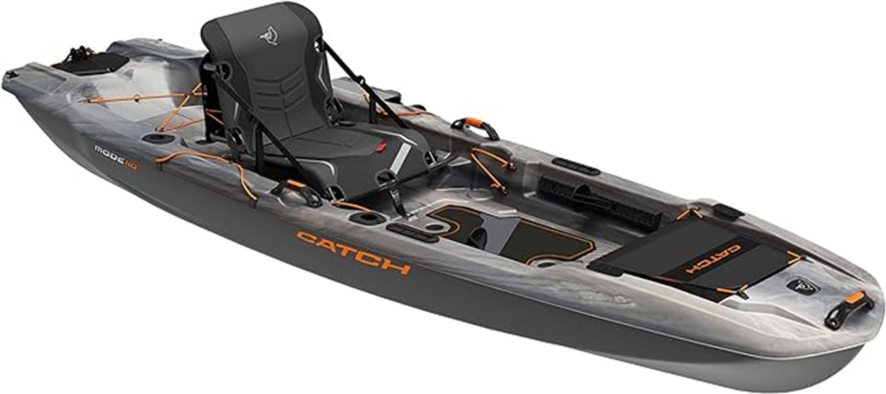 pelican kayak with catch mode
