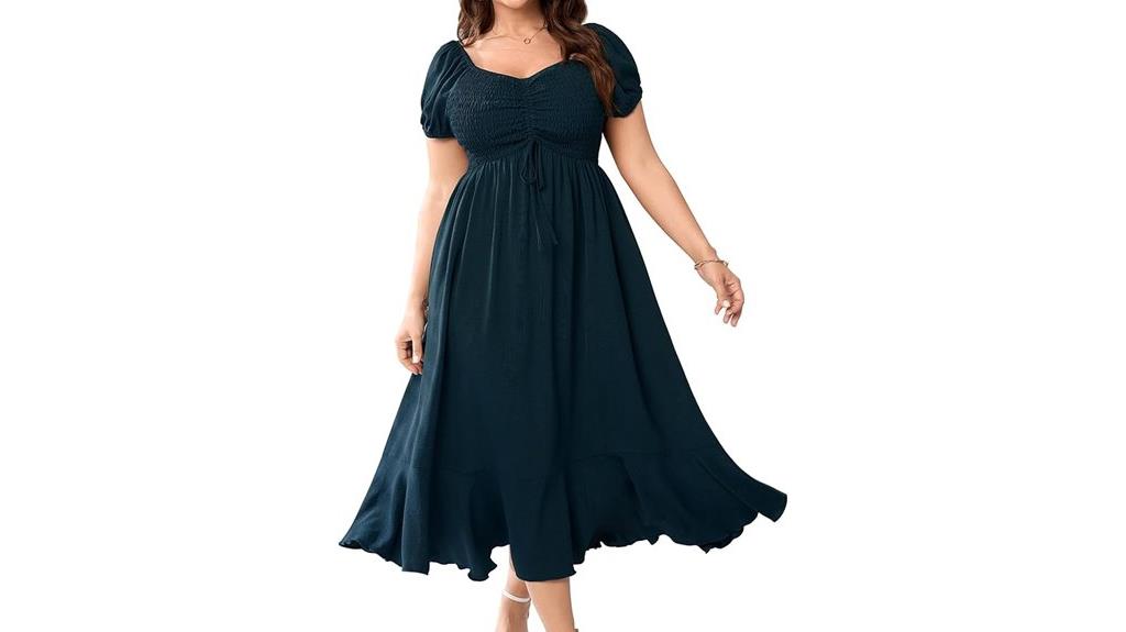 plus size summer maxi dress