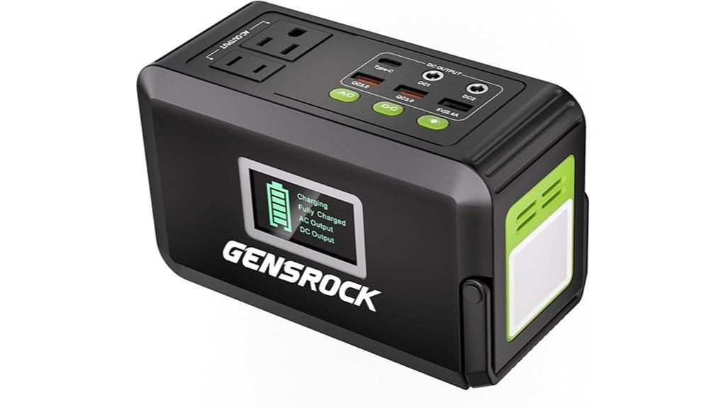 portable 120w solar generator