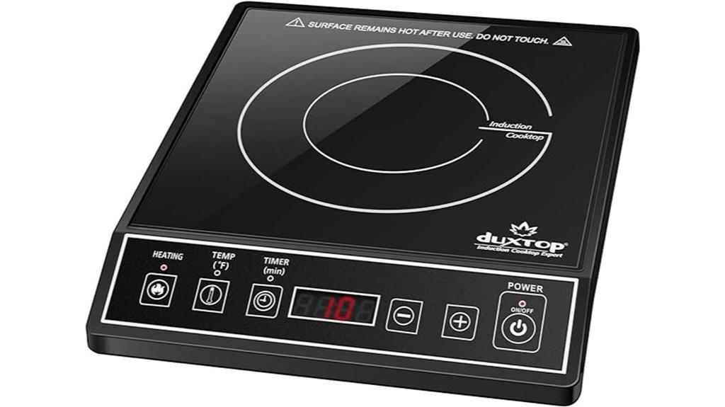 portable 1800w induction cooktop