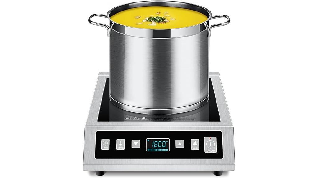 portable 1800w induction stove