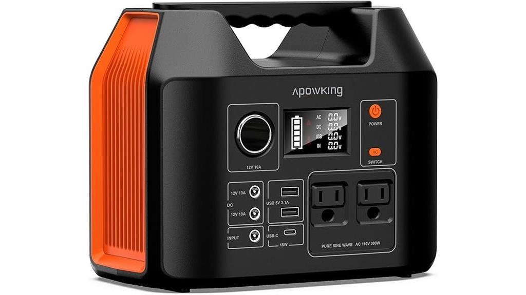 portable 300w solar generator