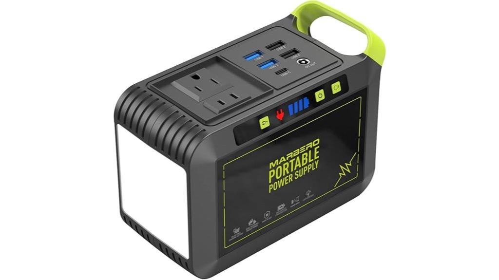 portable 88wh lithium solar generator