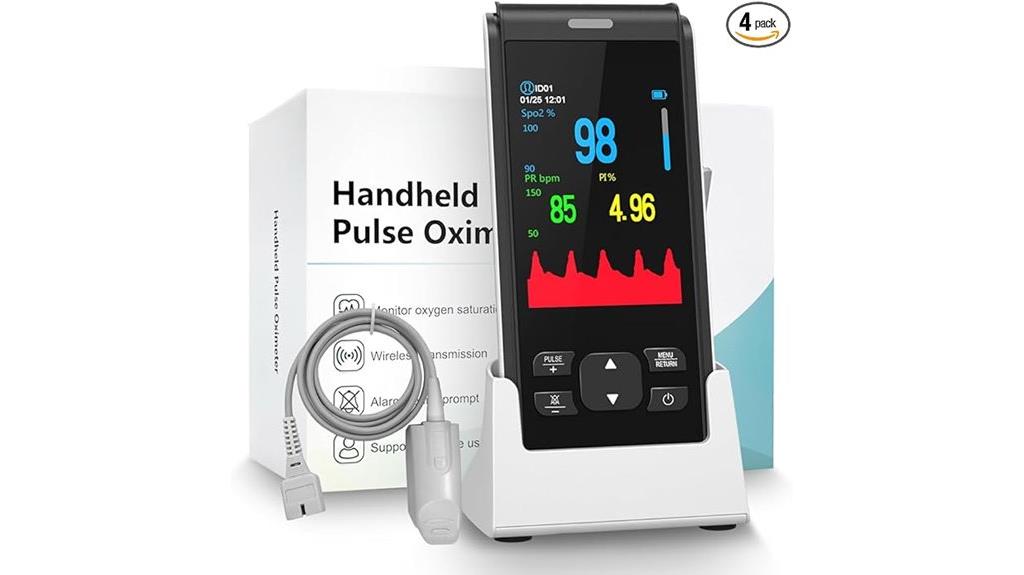 portable finger oxygen monitor