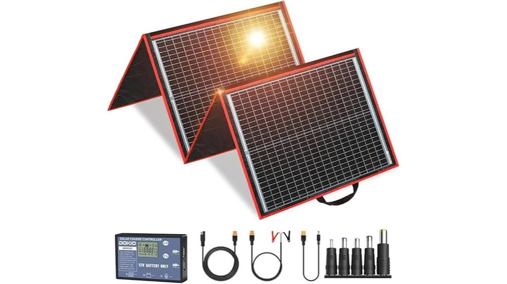 portable foldable solar kit