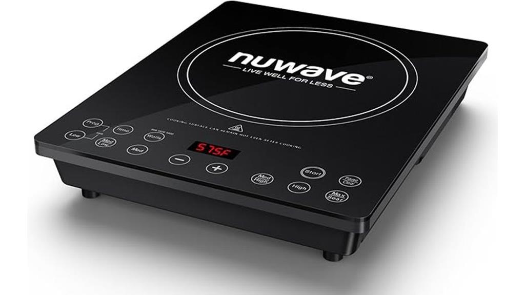 portable induction cooking device