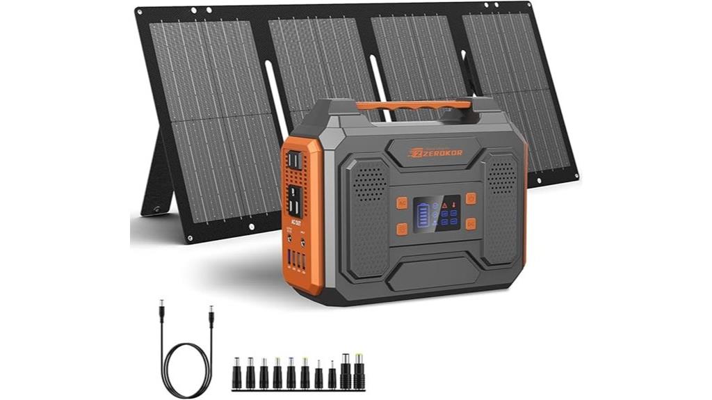 portable solar power station
