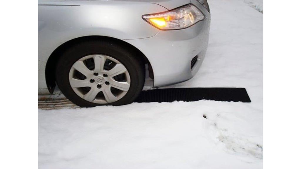 portable tire traction mats