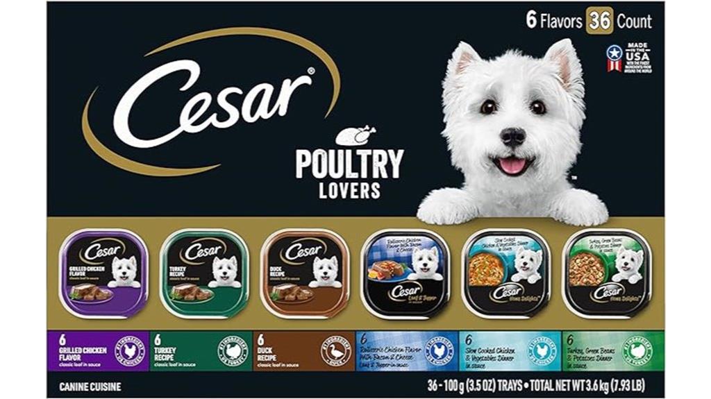 poultry wet dog food