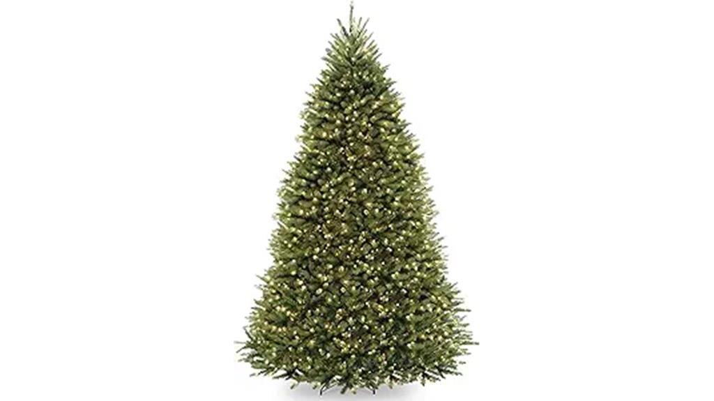 pre lit 9 foot green tree