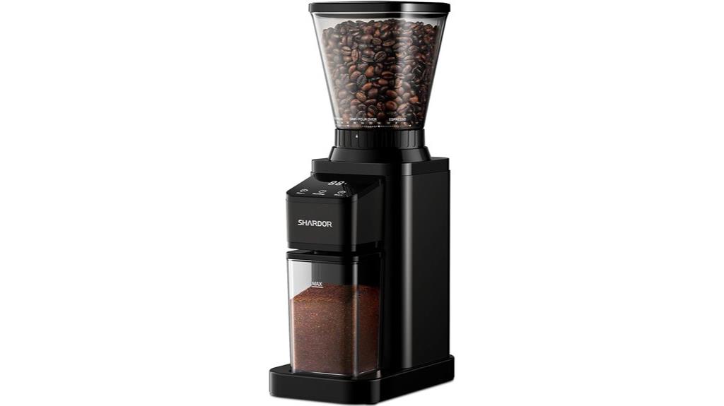 precise 48 setting coffee grinder